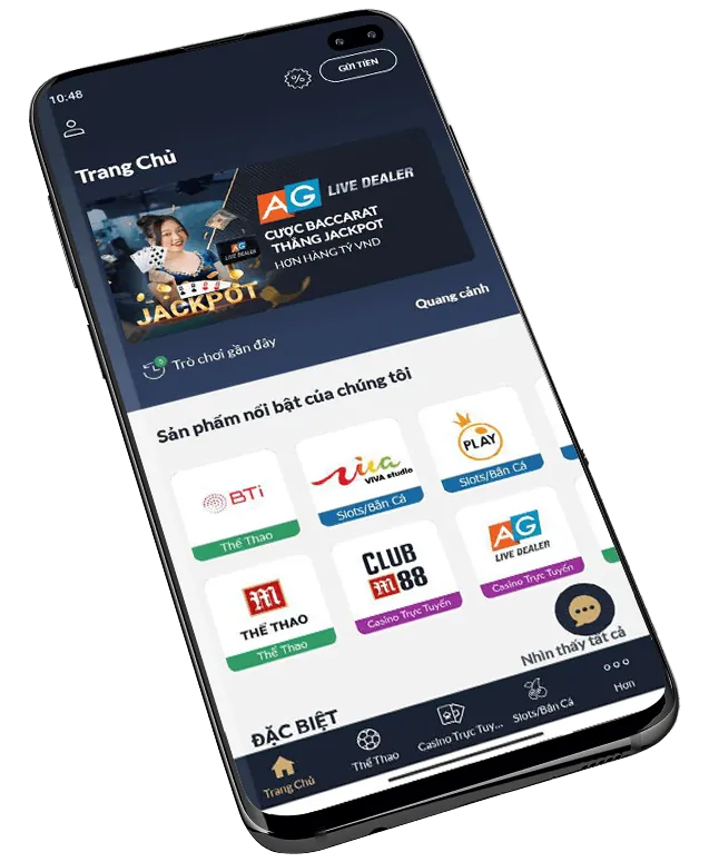 Đa dạng trò chơi s999 app